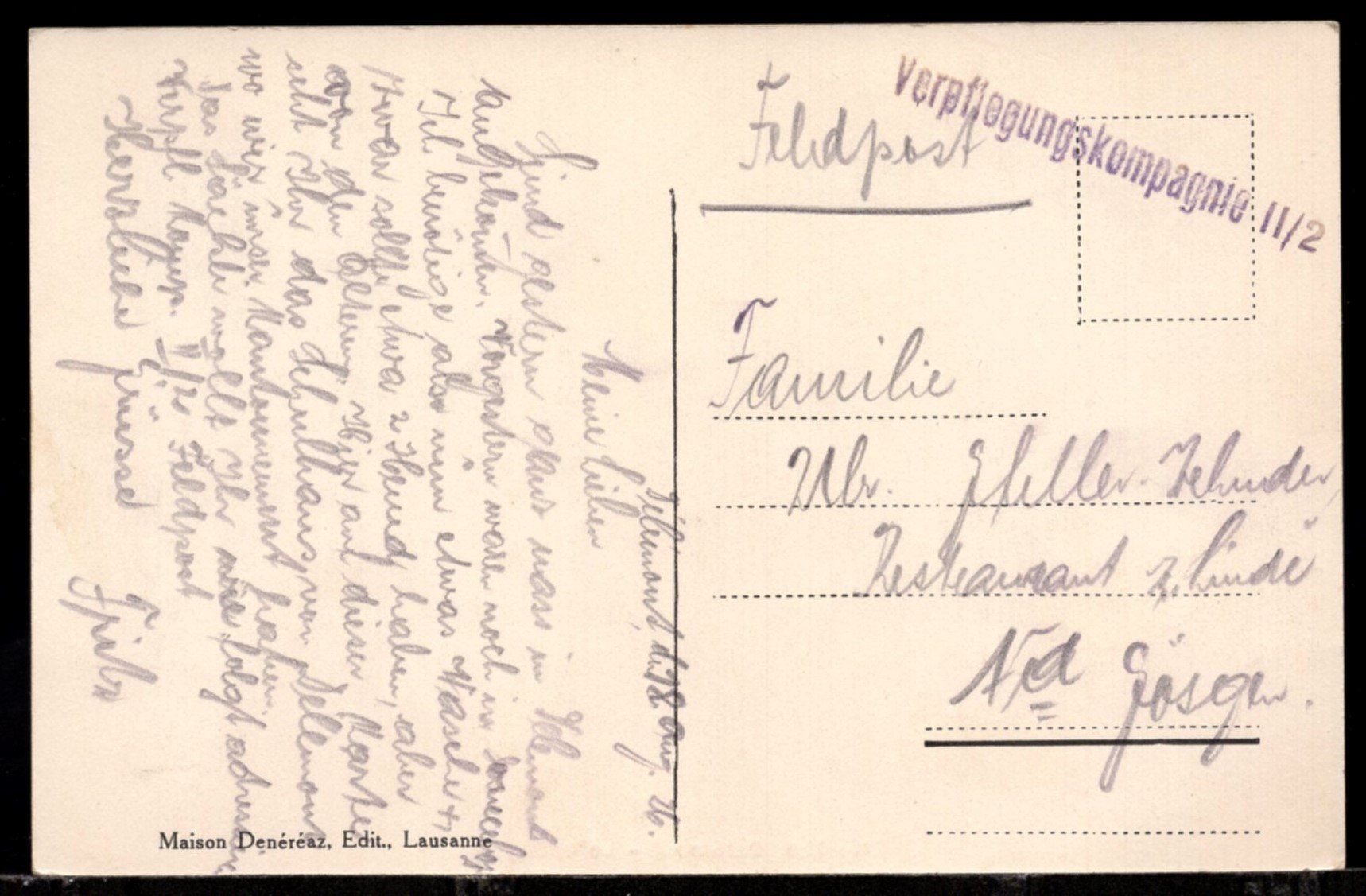 Cartoline postali: Delémont - Le  Collège  1926     Feldpost – Usato da Aarau venduto da kufi44 2