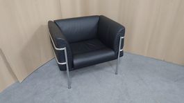 Sessel schwarz Kebe, ähnlich Corbusier