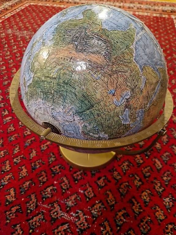 Sonstige Dekorationen & Accessoires: Mappemonde ancienne – Gebraucht aus Ste-Croix von gfamily 1