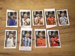 Panini FIFA Sticker Cola – 9 verschiedene 