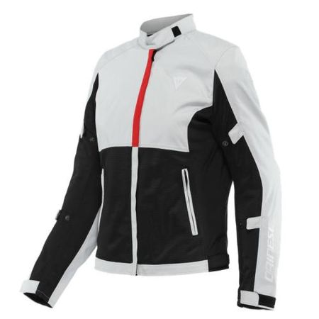 Dainese Damen Jacke TEX RISOLUTA AIR - grau-rot (Grösse:...