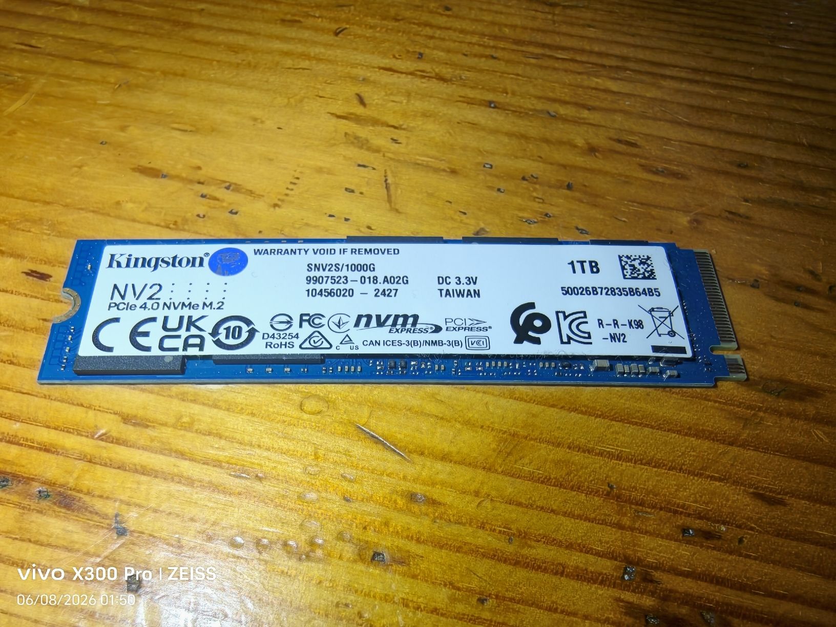 Kingston Dischi rigidi: Kingston NV2 1To SSD – Usato da St-Martin FR venduto da MaxHsr