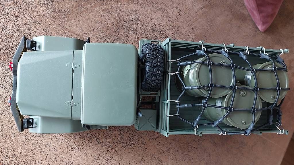 Modellismo RC: RC US Army Crawler 6x6 1:16 – Usato da Seedorf BE venduto da Frinlin 1
