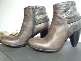 Leder Damen Stiefellete Gr. 36 Lp: 299