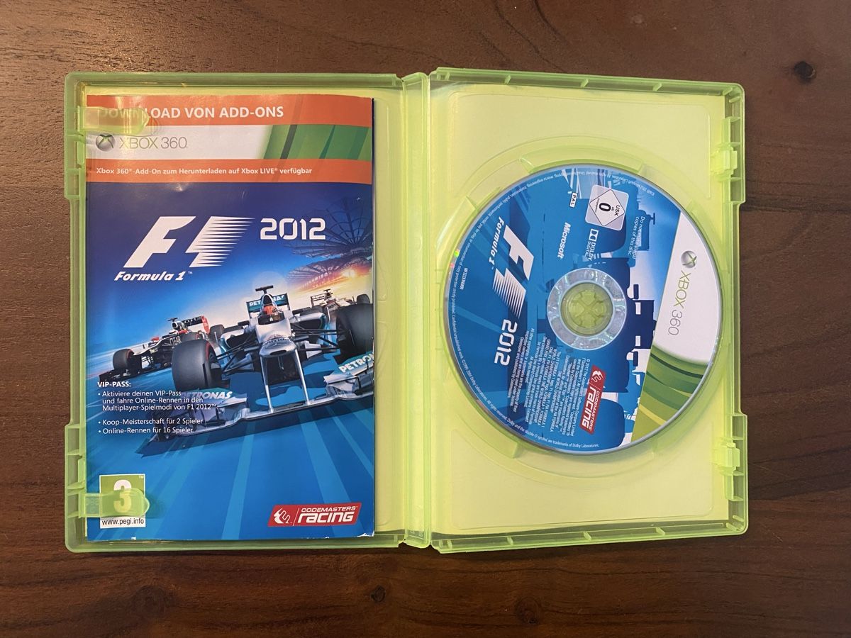 Microsoft Giochi: Formula One 2012 (F1 2012) für Xbox 360 – Usato da Thunstetten venduto da Virus_33 1