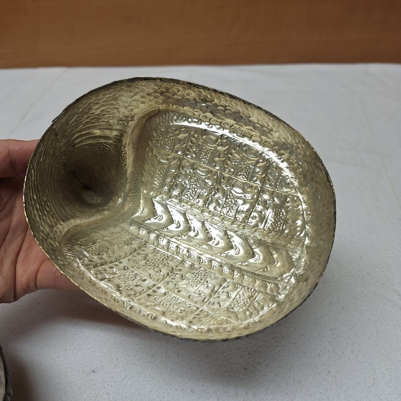 Alle Dekorationen: Kambodschanische Bettelnuss Dose, Vogel – Gebraucht aus Winterthur von Goldpipau 4
