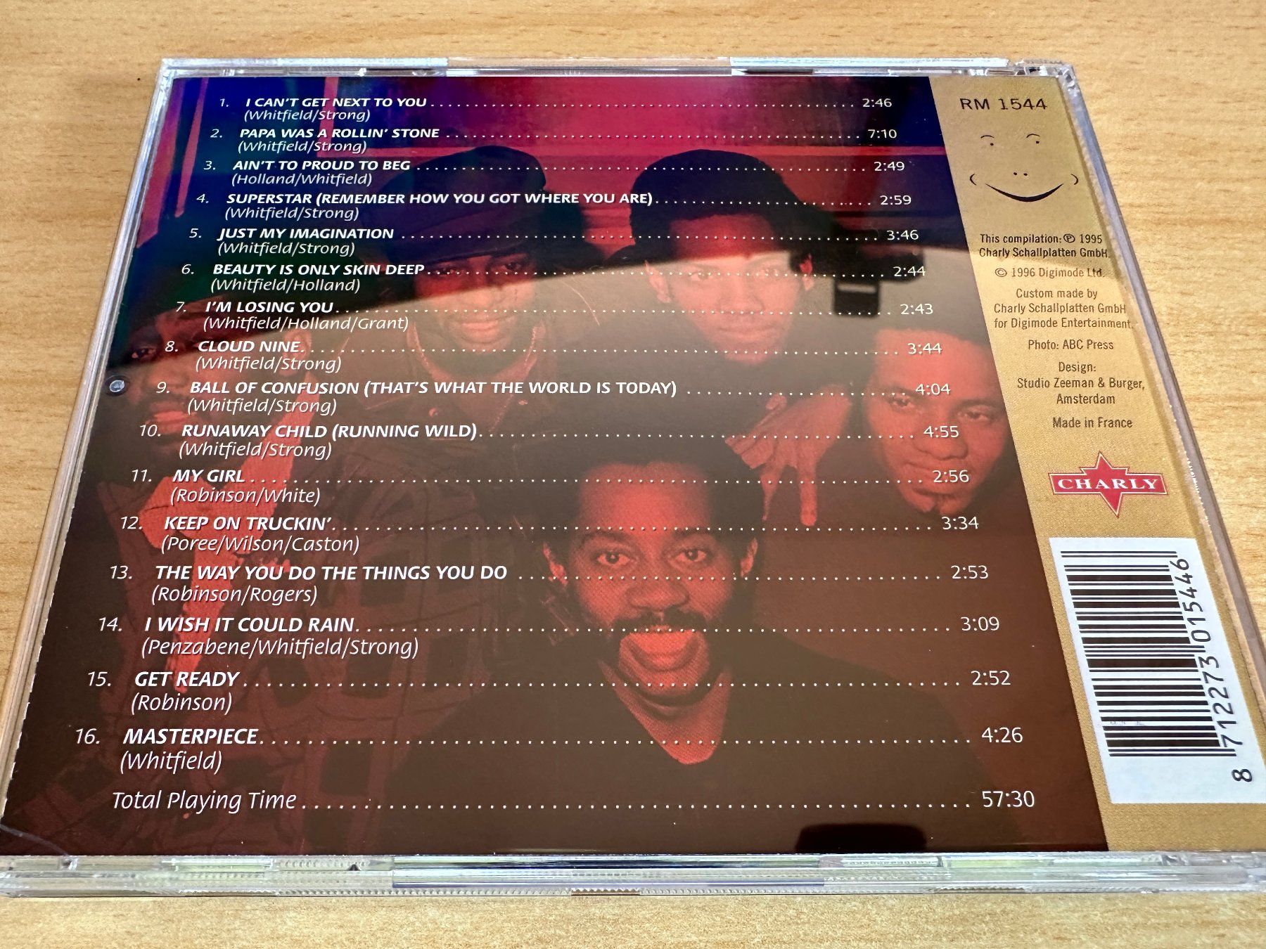 CD: Temptations Featuring Eddie Kendricks – Masterpiece(s) – Usato da Rikon im Tösstal venduto da Alpenmutz 1