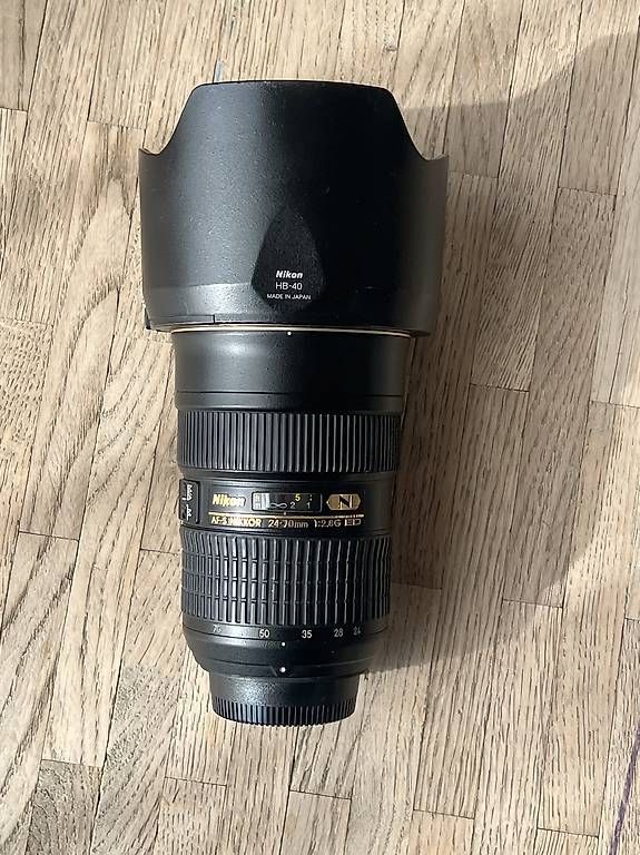 Obiettivi: Nikon AF-S 24-70mm Objektiv – Usato da kriens venduto da inf_9fnc