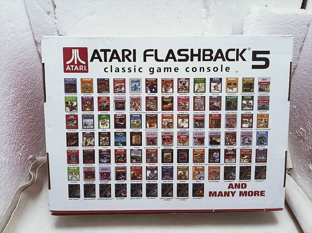 Console: ATARI FLASHBACK 5 RETRO KONSOLE WIE NEU KOMPLETT SET – Usato da Reinach BL venduto da mon_89wb 4