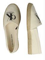 Calvin Klein Espadrilles Damen Creme Grösse 38
