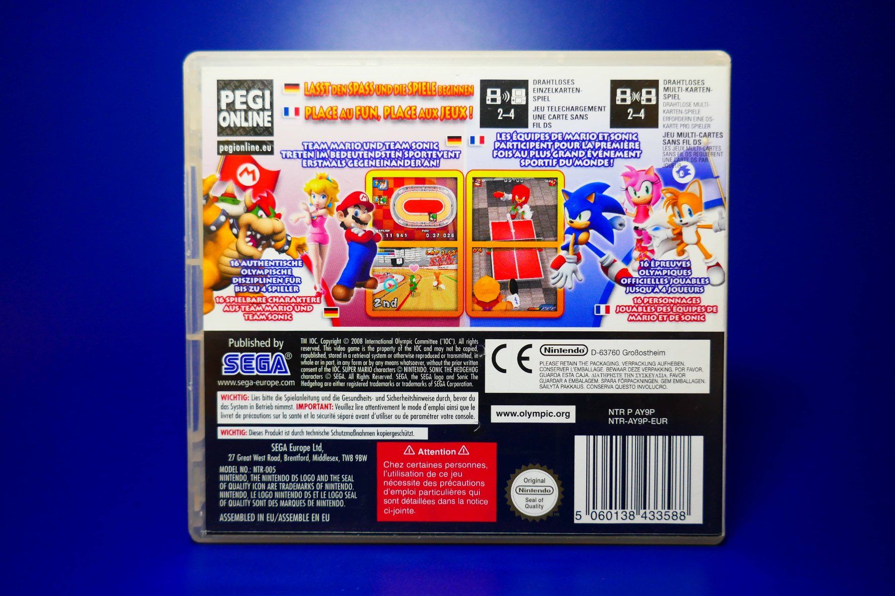 Nintendo Giochi: Mario & Sonic at the Olympic Games - Nintendo DS – Usato da Vuarrens venduto da Espace-Retro 3