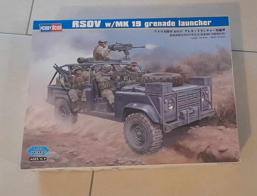 Ranger Special Operation Vehicle (RSOV) 1:35 (Neu (gemäss Beschreibung ...