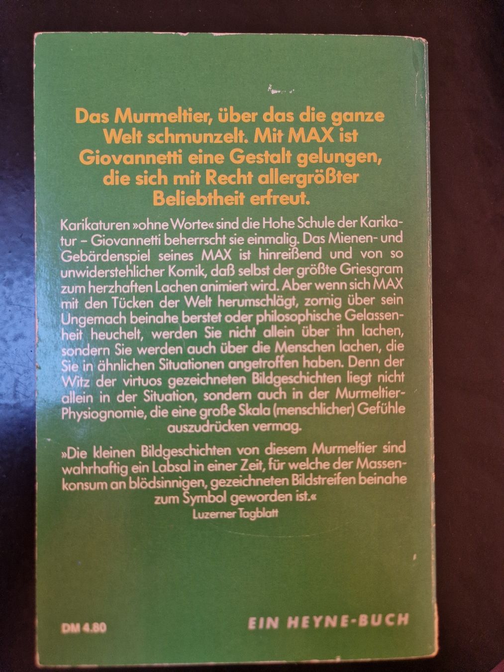 Libri: Max - Giovannetti – Usato da Zürich venduto da katinkalinka 3