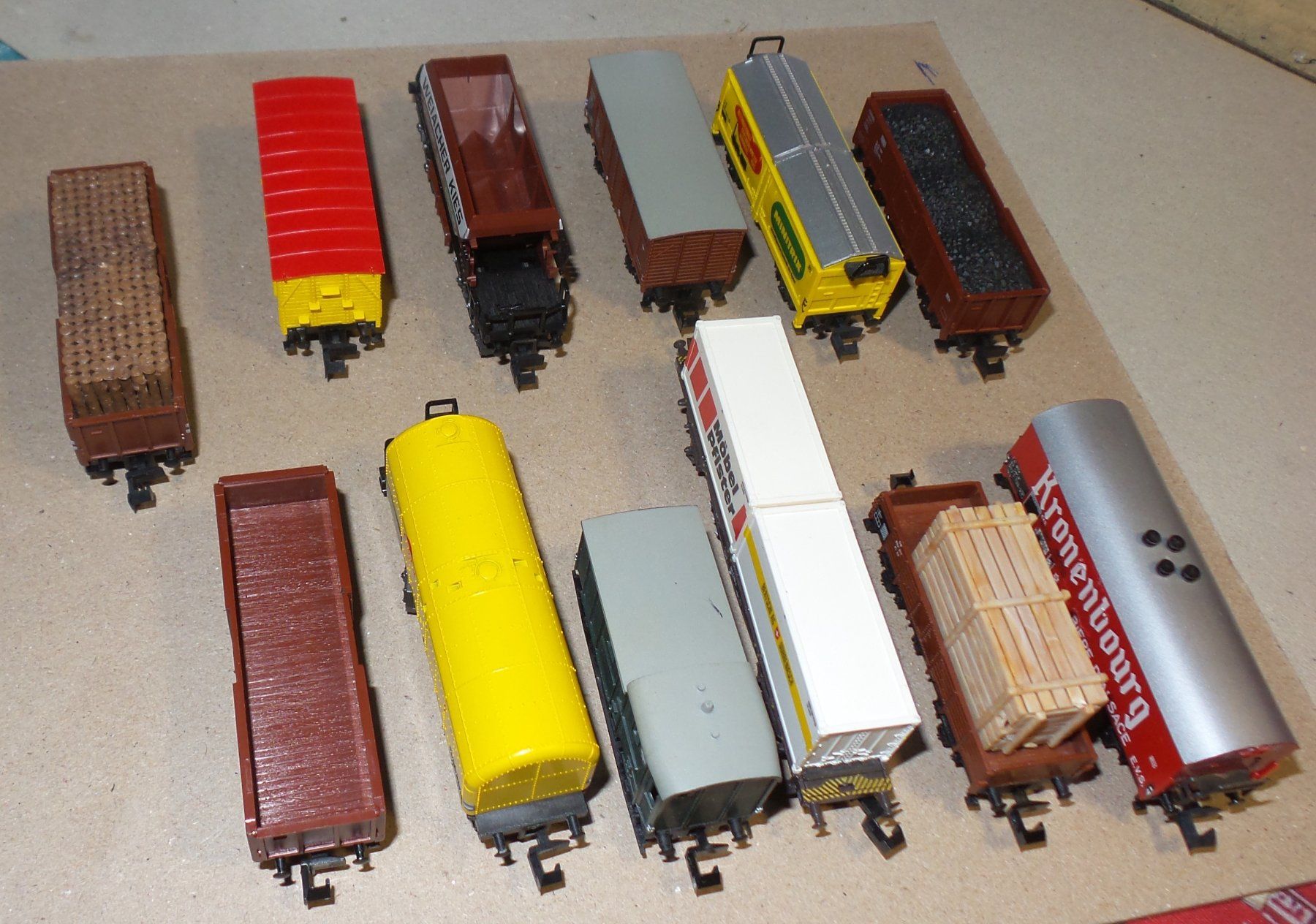 Trix Modelleisenbahnen: Lot 12 wagons divers Trix Minitrix N – Gebraucht aus Bulle von Rockandtoys 4