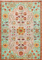 Handgeknüpfter afghanischer Khurjeen Orientteppich 200x300cm