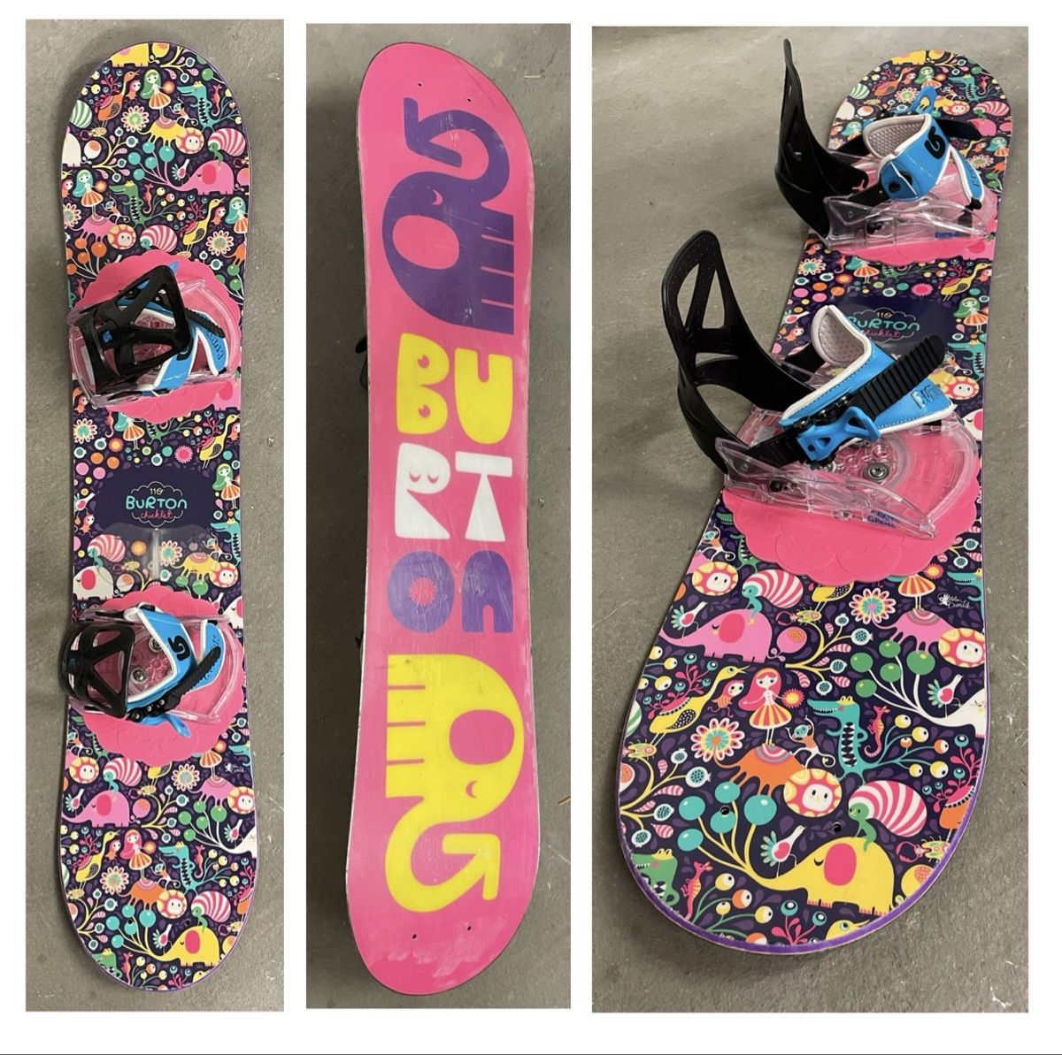 Burton Board: Kinder Snowboard 110cm von Burton – Usato da Netstal venduto da Leeloo777