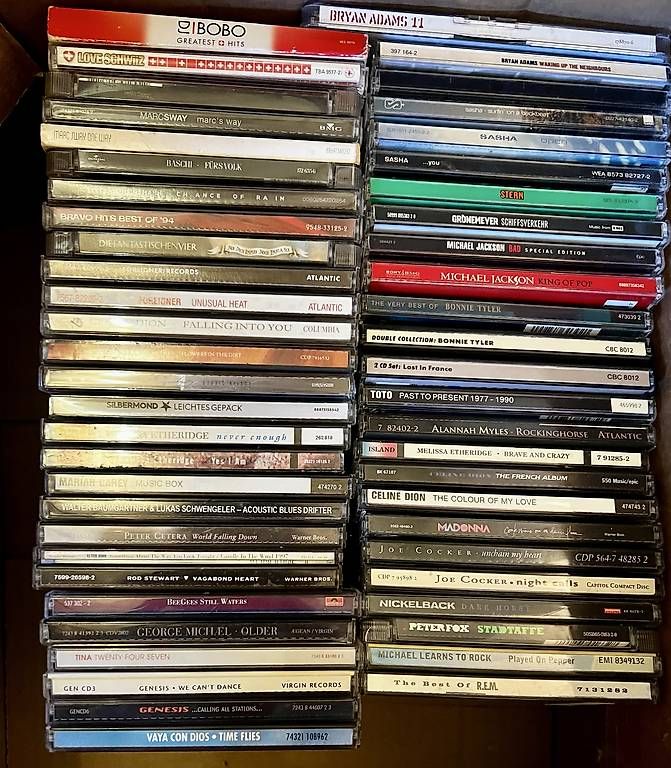 CD: 54 CDs DIVERSES – Usato da Neuhausen venduto da Melkun1113