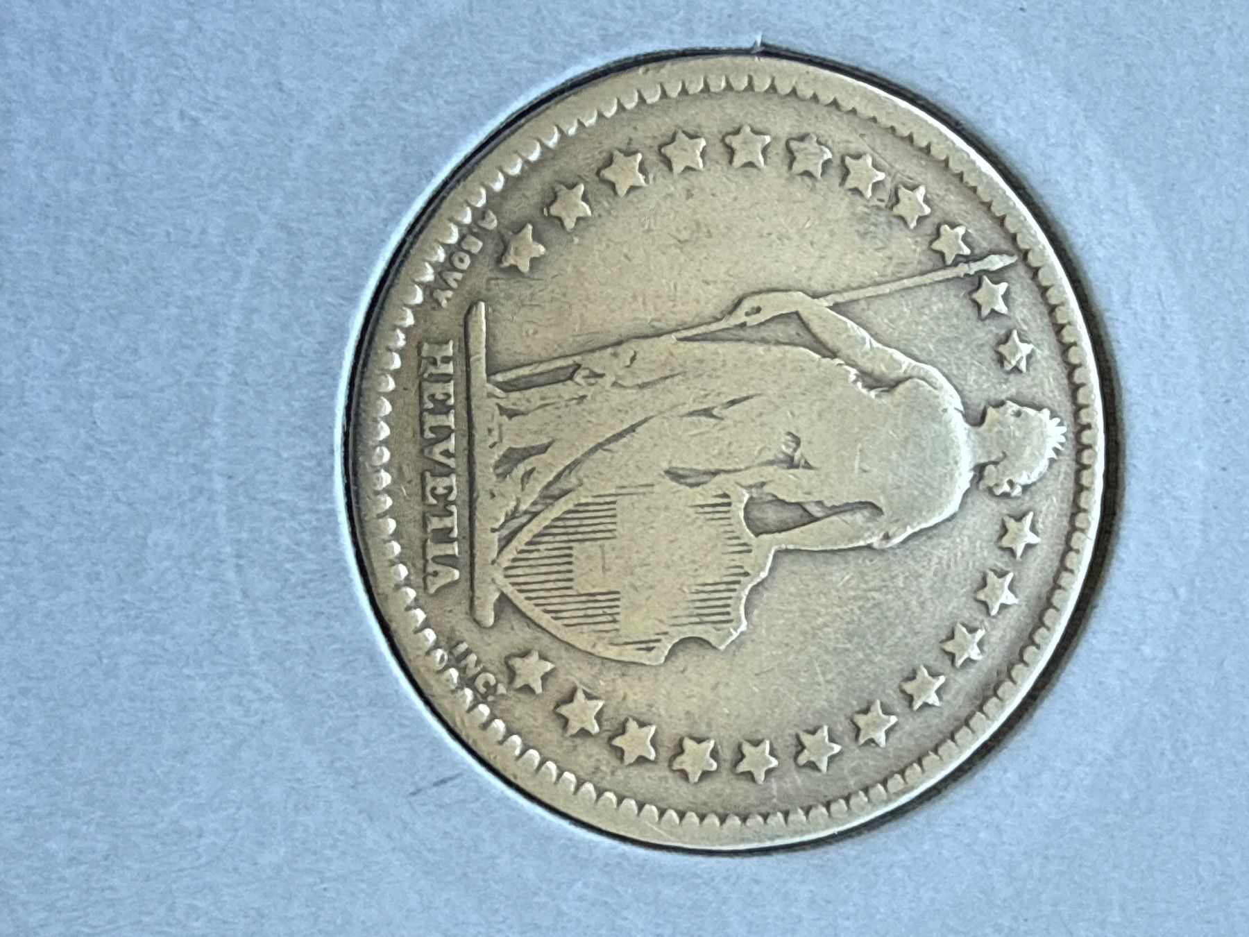 Alle Münzen: Swiss 2 francs 1879 Silver Coin – Gebraucht aus Pully von ta571 2