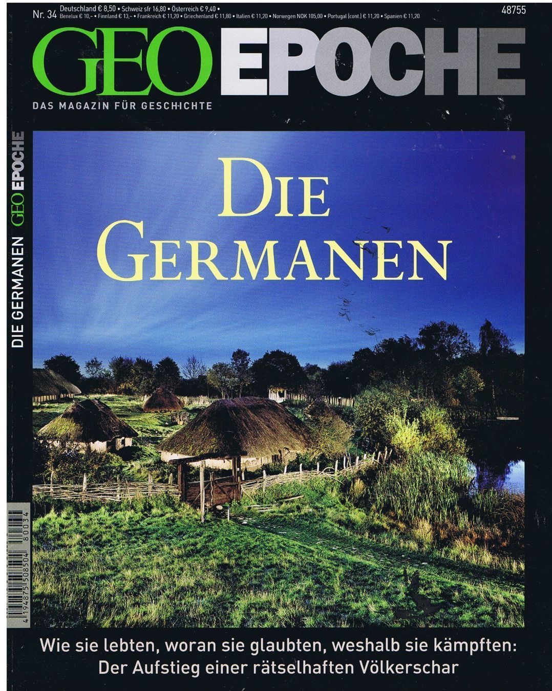 Riviste & Magazine: GEO EPOCHE Nr. 34: Die Germanen – Usato da Unterengstringen venduto da Lastchance