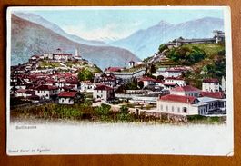 Bellinzona - Panorama. Carte ancienne