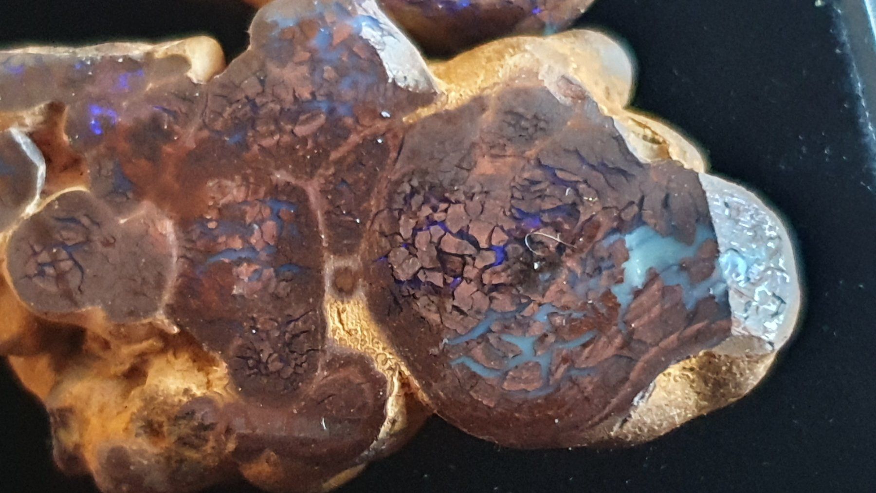 Edelsteine: 3 Boulder Opal – Gebraucht aus Flawil von Naphtali 6