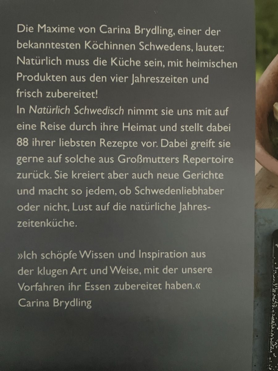 Libri: Carina Brydling Natürlich Schwedisch – Nuovo (secondo la descrizione) da Wildensbuch venduto da Mangosteen7 4