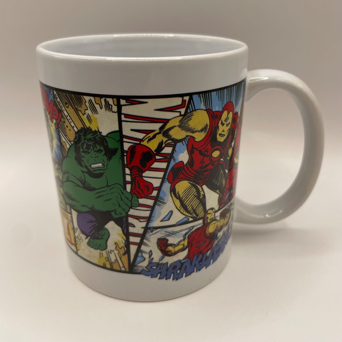 Tazze: Marvel Comics Tasse Kaffeebecher Hulk Thor Iron Man Captain – Usato da Bubikon venduto da SwissSecondLife