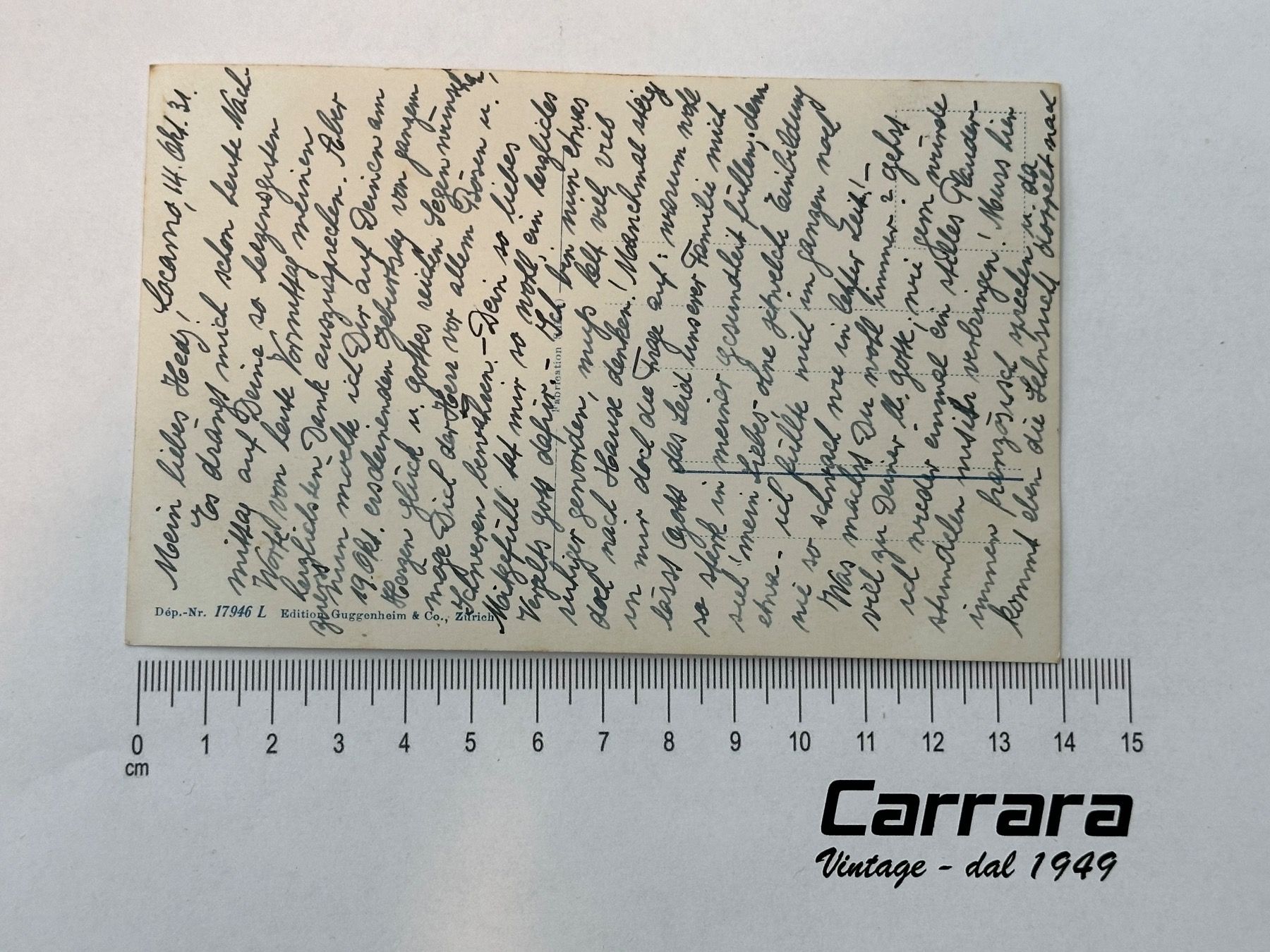 Cartoline postali: Postkarten Tessin Ticino Locarno – Usato da Chiasso venduto da Carrara-Modellismo 1