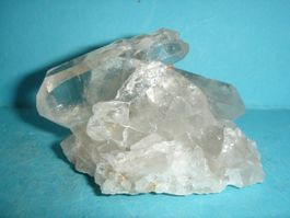 Bergkristall-Grüppli mit  Doppelender Lötschental