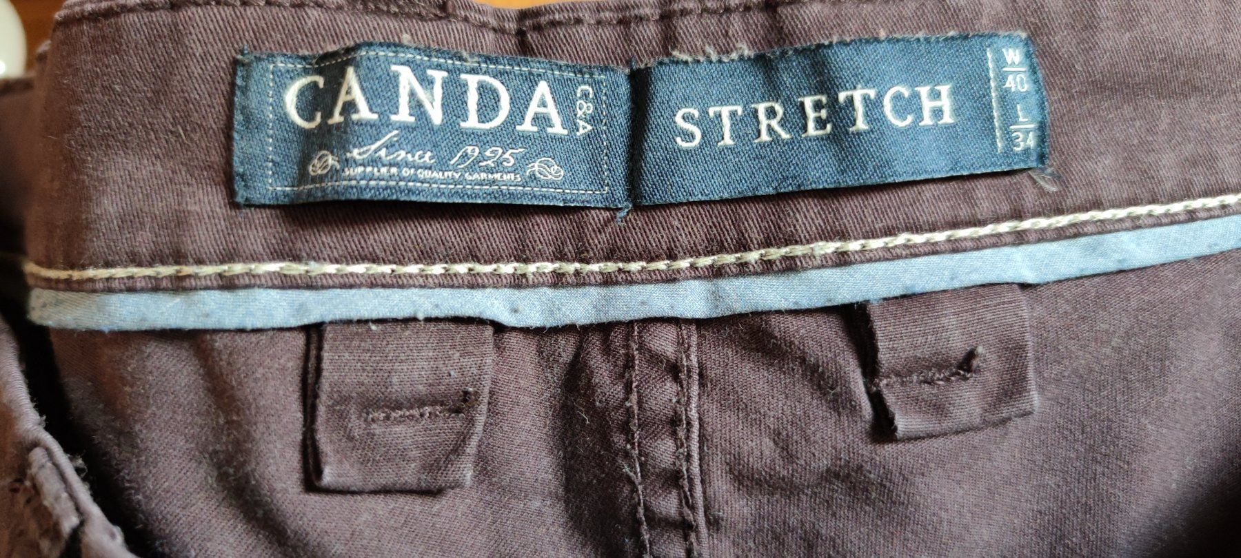 C&A Pantaloni: Herren Bermuda w 40 bräunlich – Usato da Schweizersholz venduto da fuchs06 3