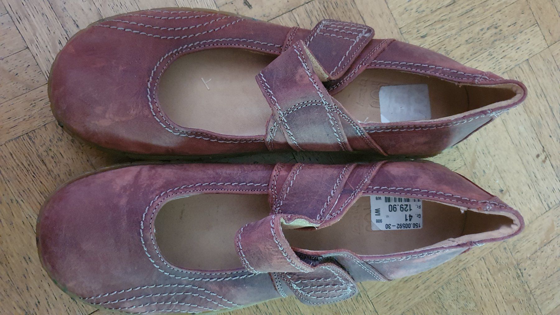 Damenschuhe: Damen Lederschuhe Gr. 41, neu – Neu (gemäss Beschreibung) aus Muttenz von pixopus 8