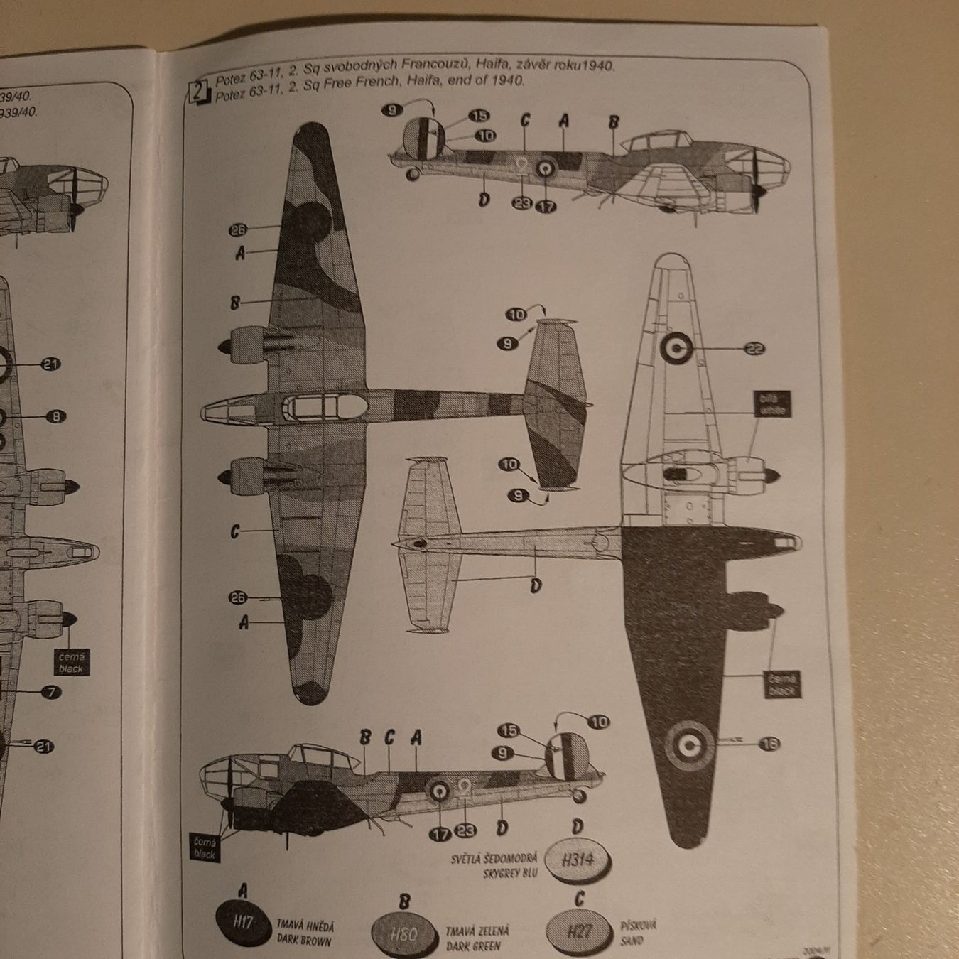 Kit di modellismo & Modellini statici: 983 ... Potez P. 63-11 ... Azur 035 – Nuovo (secondo la descrizione) da Bonstetten venduto da Benibanny59 2