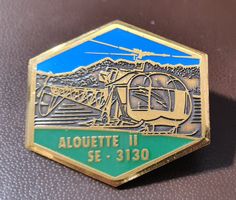 P962 - Pin Helikopter der Schweizer Armee  Alouette II
