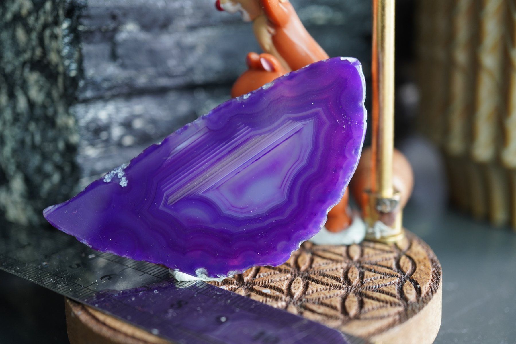 Minerali & Pietre curative: Achat  Scheibe Pink   Wunderschön       ab  1.-     Räumung – Nuovo e nell'imballaggio originale da Eschenbach SG venduto da topstone 2