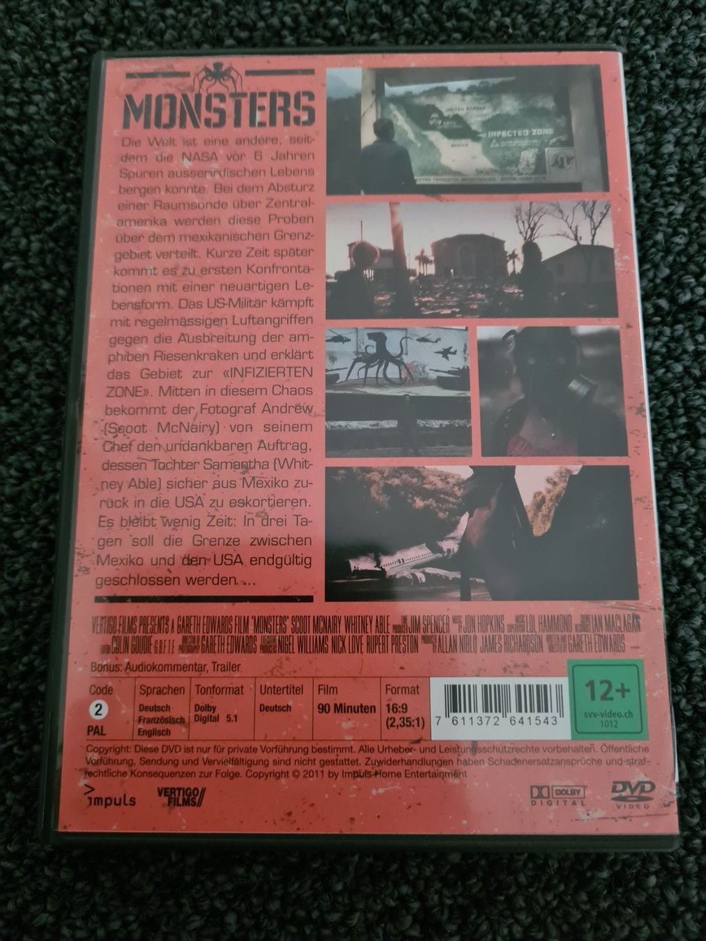 Tutti i DVDs: MONSTERS (12121) – Usato da Ruswil venduto da M71 1