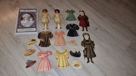 Anziehpuppen "Die beiden Lieblingspuppen" Nostalgiesch