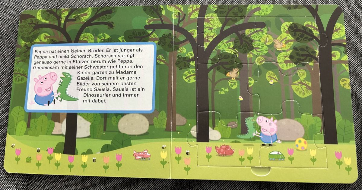 Libri: Peppa Pig Puzzlebuch mit 6 Puzzles – Usato da Jegenstorf venduto da Annina0506 2