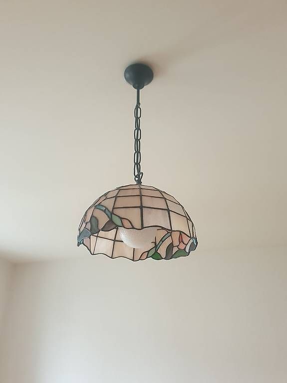 Lampade: Tiffanylampe aus Glas – Usato da Allschwil venduto da Sandyheart 2