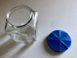Bakelitdeckel mit Glas, Original aus den frühen 1940er-J.