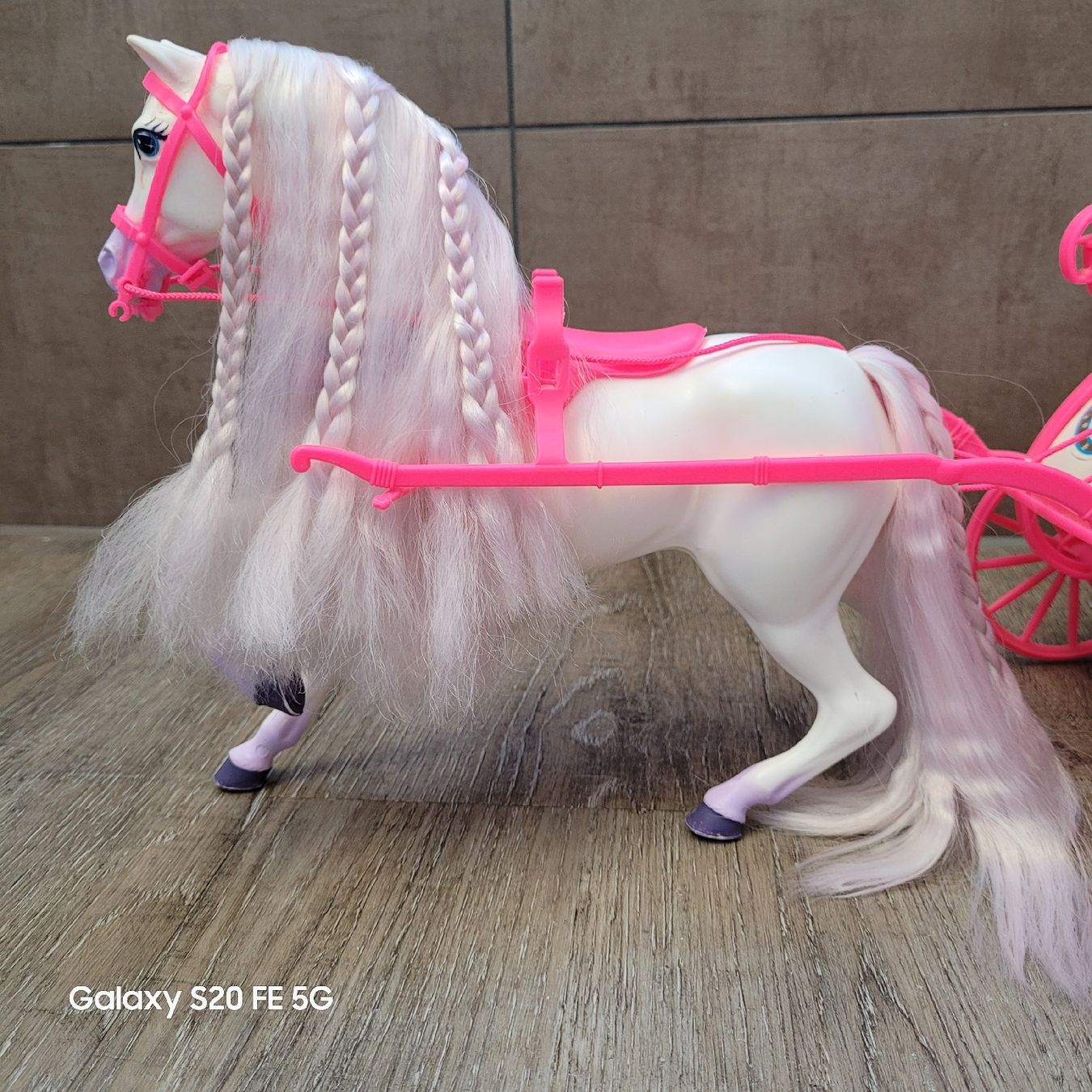 Giocattoli: Barbie Pferd Diva/Rosebud mut Kutsche – Usato da Niederbuchsiten venduto da klengyel 8
