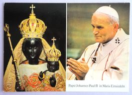 Papst J. Paul II in Maria Einsiedeln
