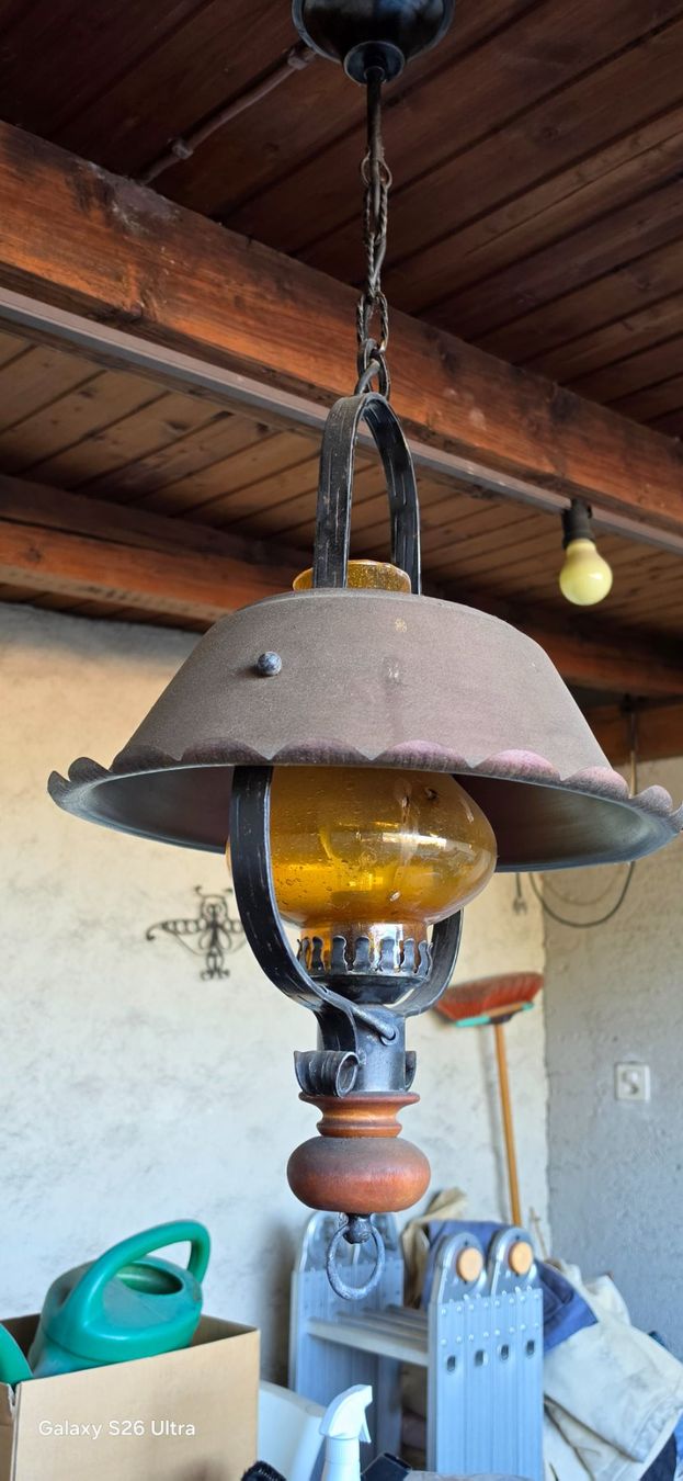 Lampade: Vintage Hängeleuchte – Usato da Wädenswil venduto da allesmussraus01