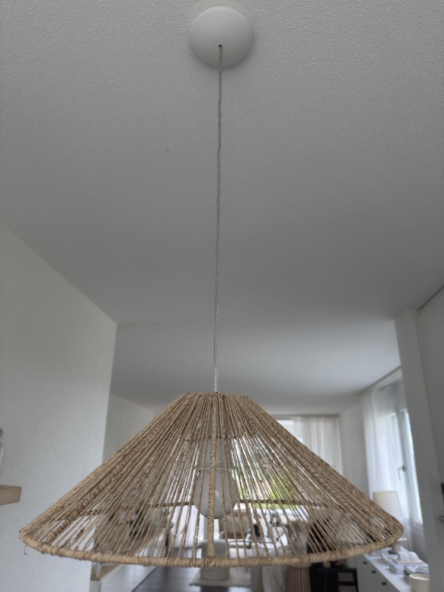 Maisons du monde Paralumi: Hängelampe aus Naturseil – Usato da Granges-Paccot venduto da Gabizinha85