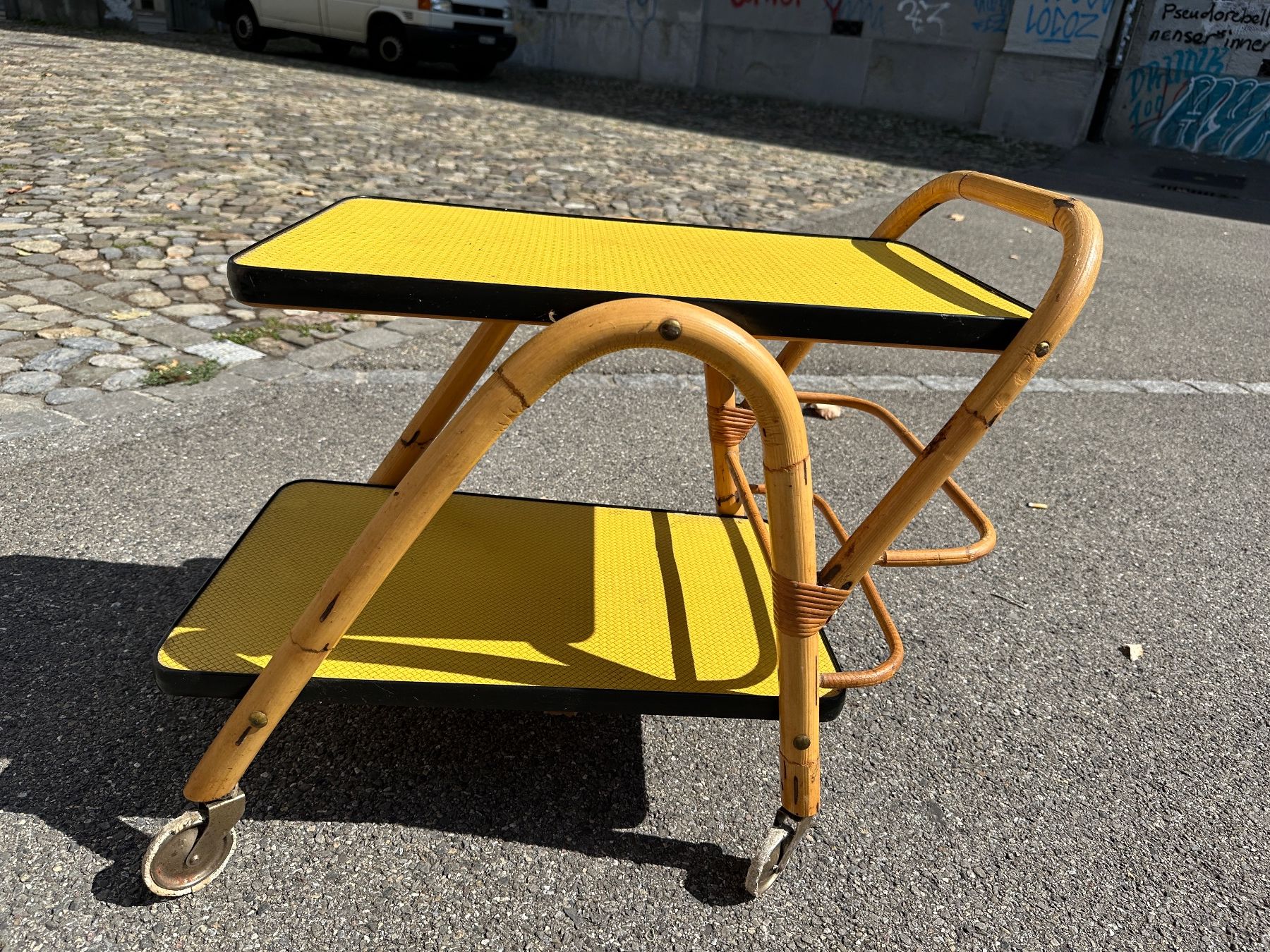 Carrelli di servizio: Vintage Design Servierwagen Servierboy – Usato da Zürich venduto da atlantis77 4