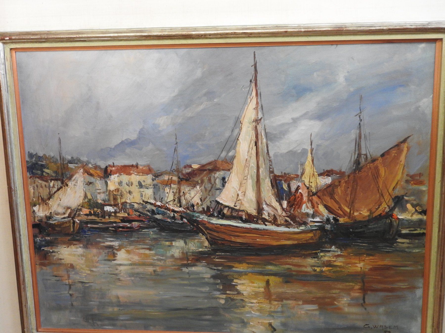 Dipinti: Gottlieb Wasem -  wunderbares Oelbild -  gross – Usato da Stetten AG venduto da Brissago25