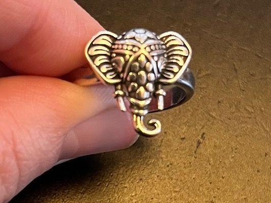 Anelli: Ring (One size) mit Elefant, Nr. 52 – Nuovo (secondo la descrizione) da Gams venduto da Mariawicca 8