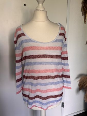 Leinen Shirt Tommy Hilfiger gestreift Gr. XS