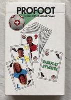 PROFOOT - Kartenspiel - 1996 - Schweizer Fussball - Rarität