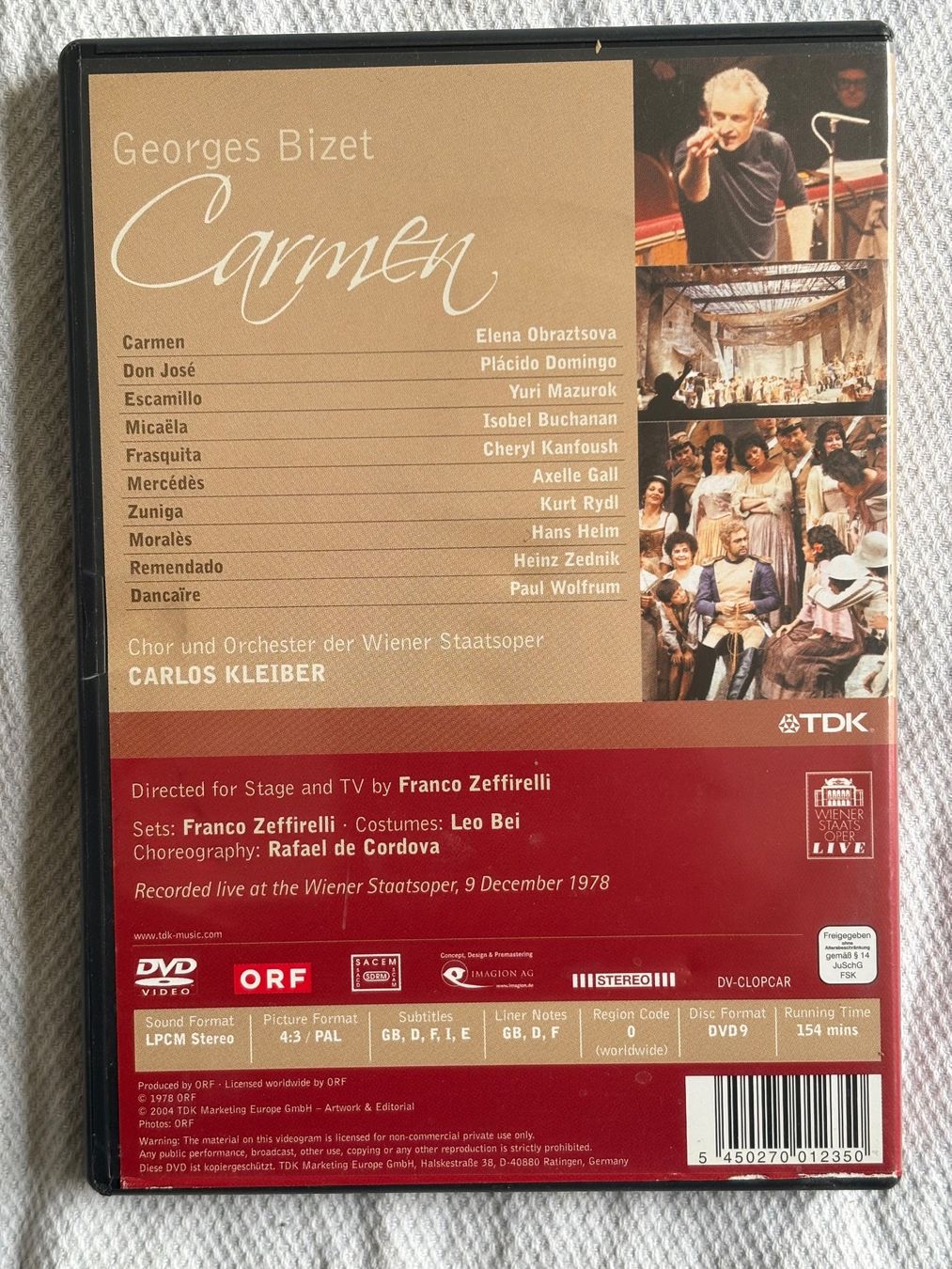 Tutti i DVDs: Bizet: Carmen – Usato da Stans venduto da Abukadnezar 1