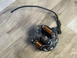 Zündplatte Puch / Sachs mit Zusatzspulen / Kabel